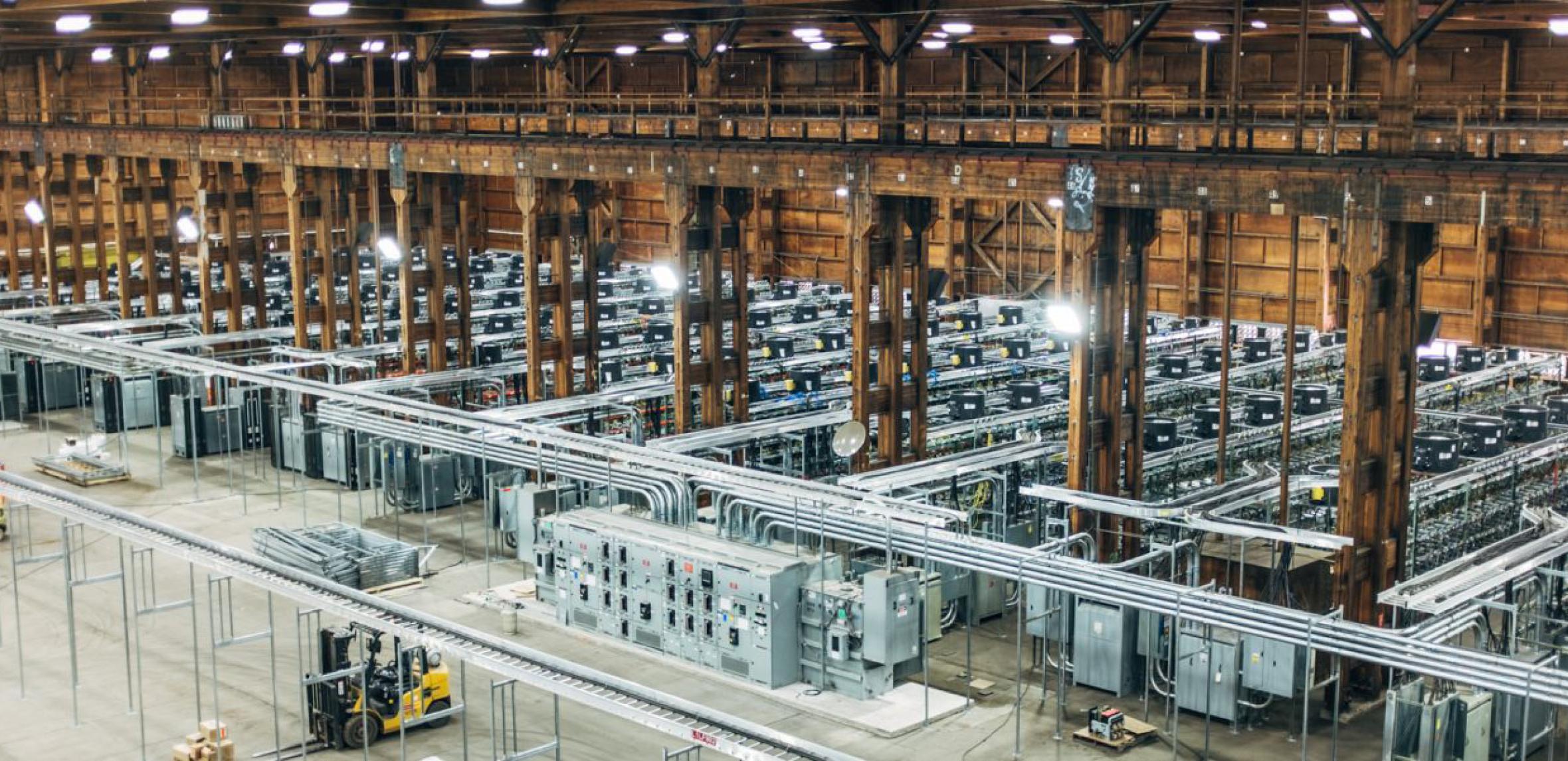 Exemple d'une ferme &agrave; Bitcoin &copy; Michael Ziegelmeir