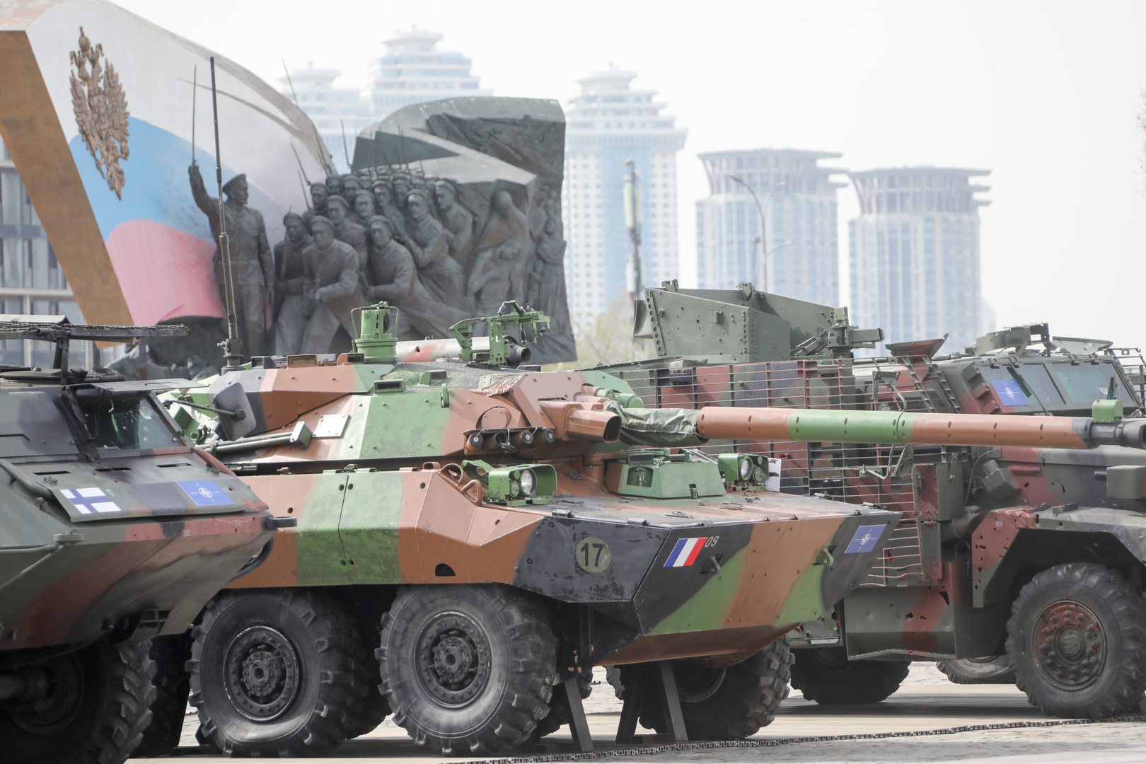 Un v&eacute;hicule de combat d&rsquo;infanterie fran&ccedil;ais AMX-10RC Bocharov Denis / www.globallookpress.com